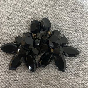 J. Crew gem cluster earrings